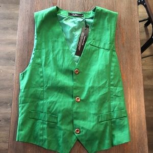 U2M2 Green Vest Joker Cosplay Formal Wear